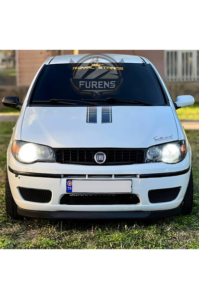 Furens Fiat Palio 1997-2012 Uyumlu H lip Esnek Ön Lip 2 Parça Karlık Ön Ek Ta...