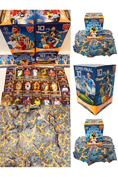 Jugadores Juveniles 2023 Süper Final Orjinal 80 Adet Güncel Futbol Oyuncu Kartları - Efsane 10 Yaşında! 2023/2027