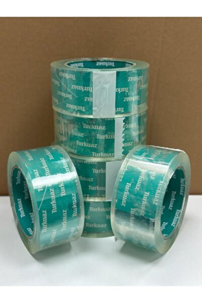 SAZLIK TURKUAZ 1.SINIF 50 MİKRON KALİTELİ PRATİK KOLİ BANDI 6' Lı