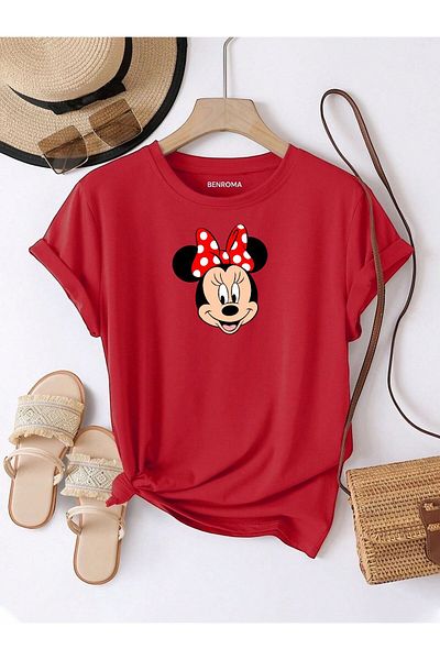 BENROMA MICKEY MOUSE PRINTED TEE ADULT AND KIDS SIZE [Available in size 3-12 years]