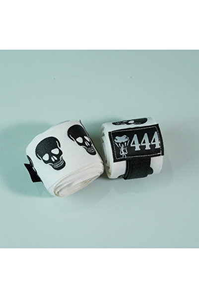 GAZELMANYA Bandaj de box cu craniu Bandaj de box Kickbox Muay Thai Sanda Bandaj pentru mâini 3,5 metri X 2 bucăți Bandaj dublu de box