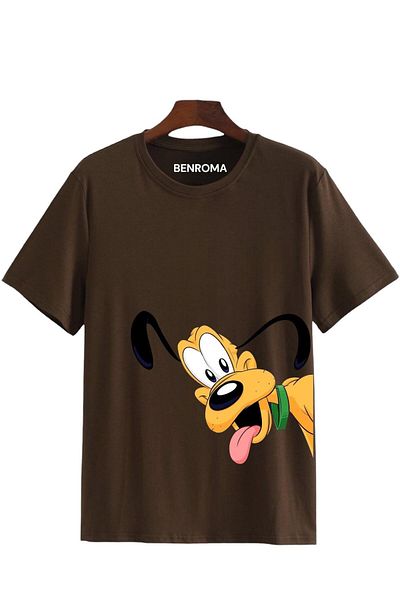 BENROMA T-SHIRT UNISEX DOG PRINT ΜΕΓΕΘΟΣ ΕΝΗΛΙΚΩΝ ΚΑΙ ΠΑΙΔΙΩΝ [διαθέσιμο διάστημα 3-12 ετών]