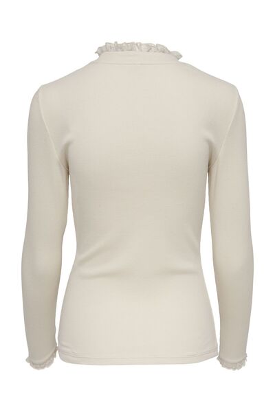 ONLY Top ONLLESLIE L/S LACE MIX TOP JRS