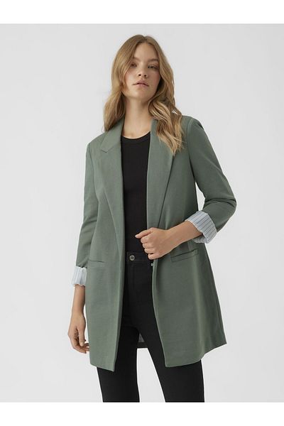 Vero Moda Blazer VMHARUKI L/S JERSEY LONG BLAZER EXC