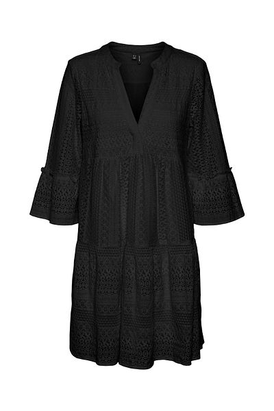 Vero Moda Bluse VMHONEY LACE 3/4 V-AUSSCHNITT TUNIKA FIL EXP