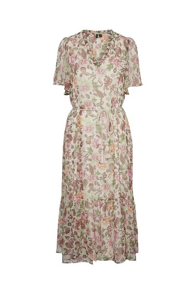 Vero Moda Kleid VMSILO SS 7/8 DRESS WVN BTQ