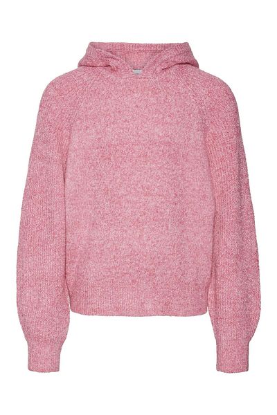 Vero Moda Girl Strickpullover VMDOFFY HOODIE LS PULLOVER GA BOO KIZ