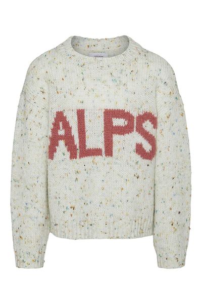 Vero Moda Girl Strickpullover VMALPS LS O-NECK PULLOVER GA GIRL