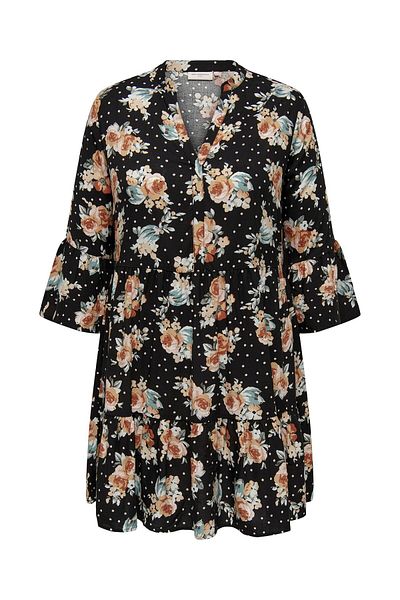 Only Carmakoma Kleid Mit Schößchen Caranita Kurzes Kleid
