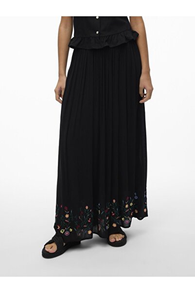 Vero Moda Rock Vmsina Hohe Taille Langer Rock