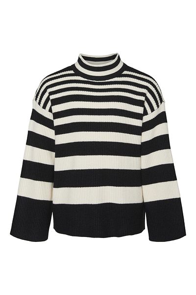 Vero Moda Girl Strickpullover VMHERMOSA LS HIGHNECK PULLOVER GIRL NOOS