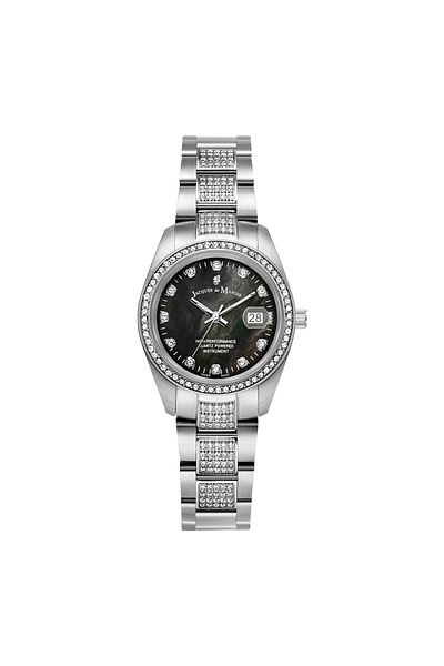 JACQUES DU MANOIR Inspiration Beauty Damenuhr Silber Jwl01505