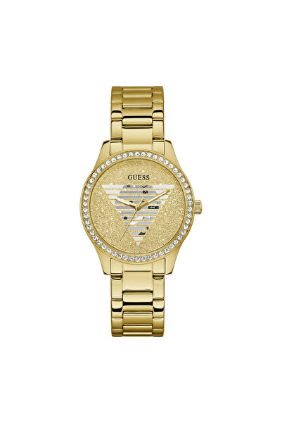Guess Damenuhr Gold Gw0605l2