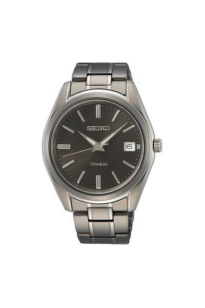 Seiko Herrenuhr Grau Sur375p1