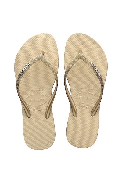 Havaianas Papuci Slim Sparkle II Gri nisip 4146093 -0154