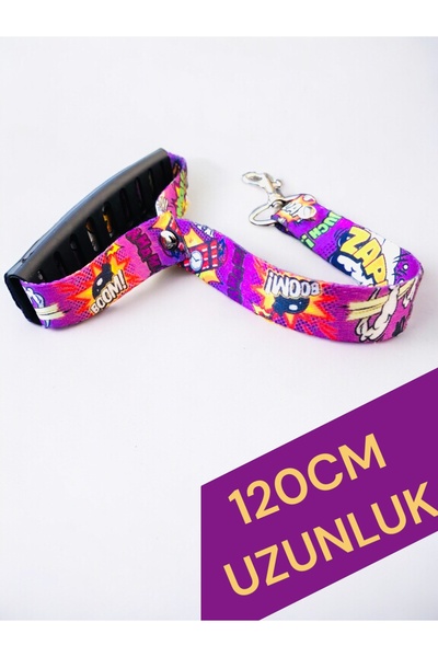 Angelapets Köpek Göğüs Tasması Ve Gezdirme Kayışı Set Grafıty Serisi