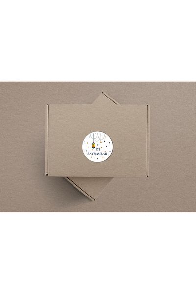 anka design Coated Sticker Packaging & Shipping Label (4x4cm) 48 Pieces - Good Holiday -