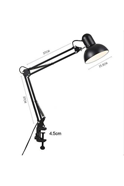 Genel Markalar Protez Tırnak-Manikür Masa Lambası (Siyah)