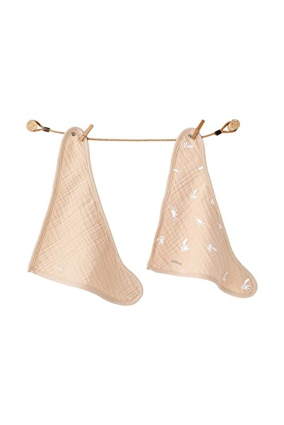 andywawa Ac24509 وشاح أطفال من الموسلين Smil All Day مكون من قطعتين باللون ال...