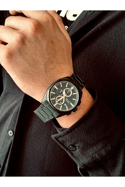 Ferrucci FERRUCCİ- MEN'S WRISTWATCH- (BLACK)