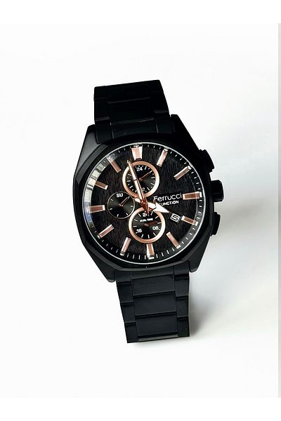 Ferrucci FERRUCCİ- MEN'S WRISTWATCH- (BLACK)