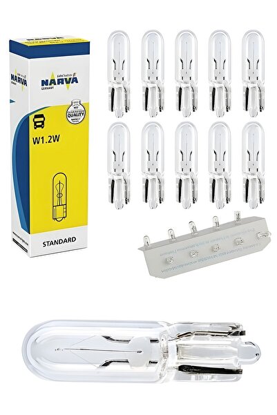 Narva W1.2W Oto Gösterge Ampulü 10'lu Paket