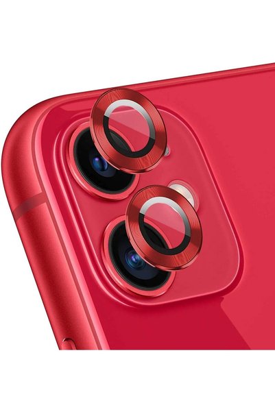 aheaks واقي عدسة الكاميرا من الزجاج المقوى بصلابة 9H متوافق مع iPhone 11/12/1...