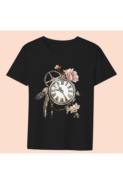 Advantage TrendFeather Map Black T-Shirt Model23 10078