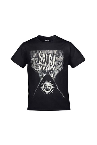 Advantage Trend Unisex Black Gojira Magma PrintedADR-TM-463