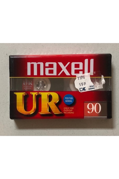 Plakevi İzmir 90'lık Maxell Boş Kaset (Orjinal Jelatininde Sıfır)