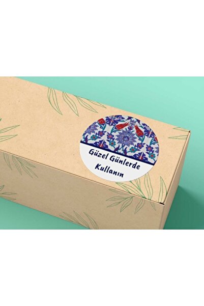 bisaccia استخدم في الأيام الجميلة، ملصق دائري غير لامع مقاس 2 × 4 سم (40 قطعة)