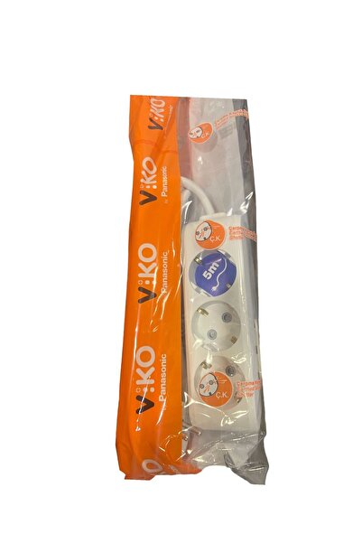 VİKO 3 LÜ PRİZ 5 METRE