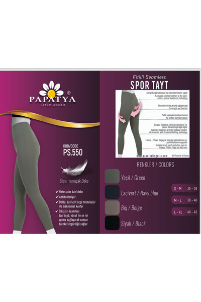 Papatya FİTİLLİ SPORCU TAYT