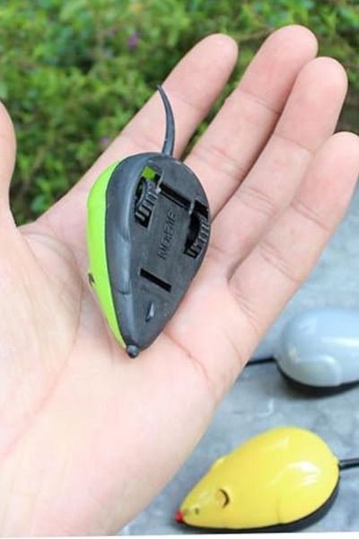 Modo Di Bellezza Pull Cat Toy Drop Shape Colorful Mouse