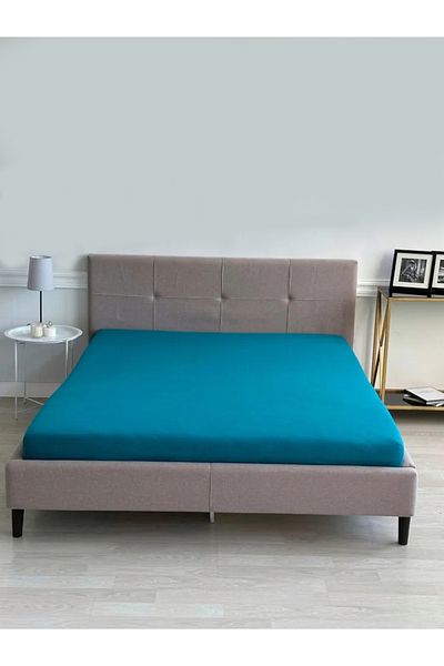 Juellhome 200x200 cm Super Oversize Double Combed Cotton Sheet - Diapers Without Pillowcase