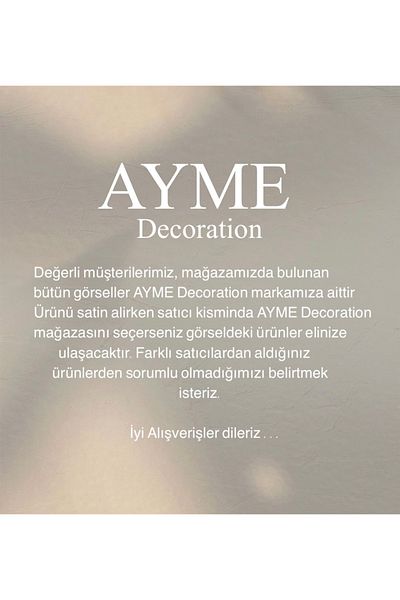 AYME Decoration طبق سحابي مزخرف ومزهرية محار مكونة من قطعتين