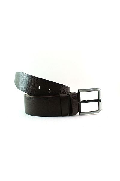MENTOR REGALO Καφέ Δερμάτινη Αθλητική Ζώνη - 81046