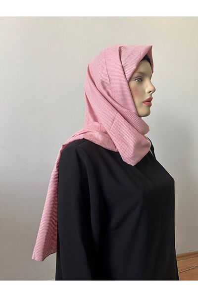 Modakaşmir أزياء الكشمير ميستو شال القطن مخطط