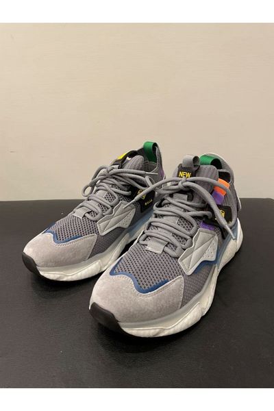 Guja Men's Knitwear Colorful Light Thick Sole Casual Sneakers & Sports Shoes