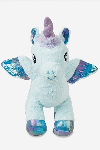 Şeker Adası Kanatlı Unicorn At 30 Cm Oyuncak Mint Peluş Pony At Uyku Ve Oyun Arkadaşı Mama