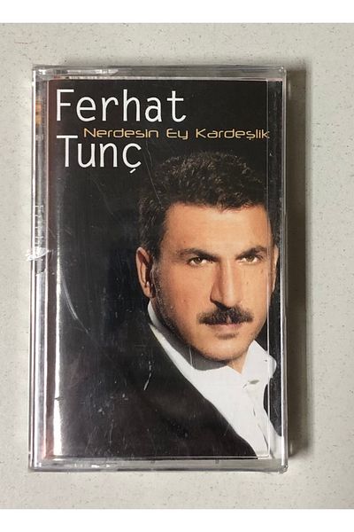 Plakevi İzmir Ferhat Tunç Nerdesin Ey Kardeşlik Cassette (Term Printing Cassette in Gelatin)