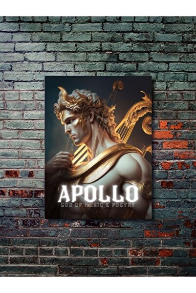 ZNC Απόλλωνας - Αφίσες Ελληνικών Θεών και Μυθολογίας, Προσαρμοσμένη Σχεδίαση ...