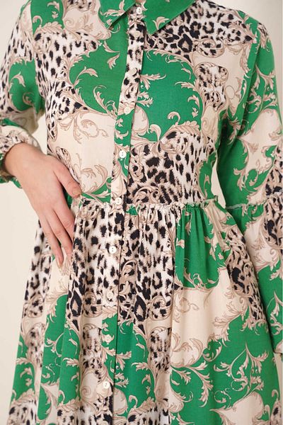 Zübeyde Sayın Φόρεμα Hijab Viscose Oversize
