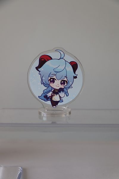 Akumastik Genshin Impact Ganyu Mini Stand - Anime Decor