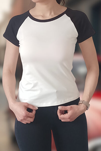 Kurun's Collection Κοντομάνικο μπλουζάκι Raglan