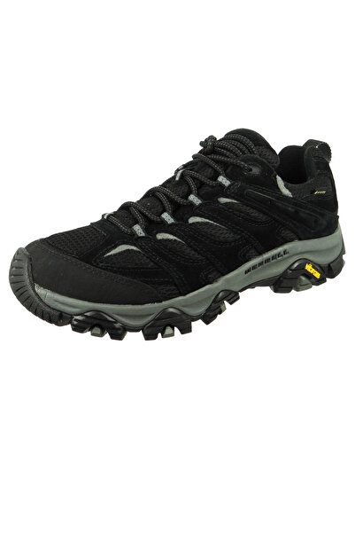 Merrell Herren Trekkingschuhe Wanderschuhe Moab 3 GTX J 036253   Vibram TC5+ mit Schwarz Black Leder und Textil