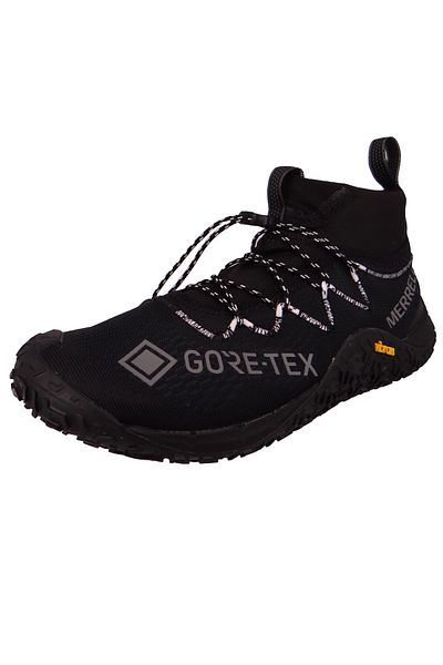 Merrell Herren Halbschuhe Wanderschuhe Trail Glove 7 GTX Barefoot J067831 Schwarz Black Textil/Synthetik m