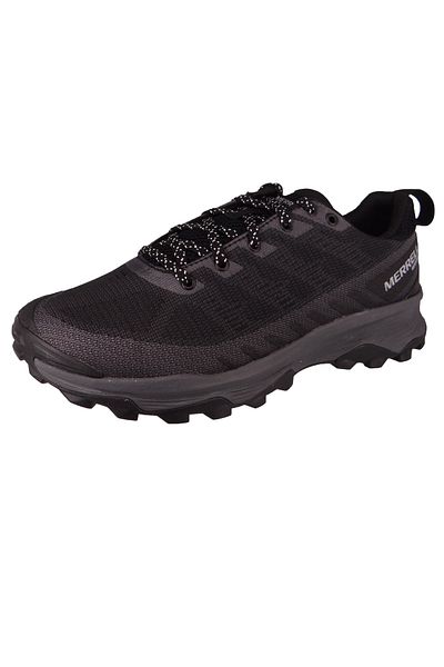 Merrell Herren Halbschuhe Halbschuhe Wanderschuhe Speed Eco WP J036997 Schwarz Black Textil mit EVA & EVA m