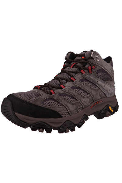 Merrell Herren Wanderstiefel Stiefel Wanderschuhe Moab 3 Mid GTX J035785 Grau Beluga Leder und Textil mit V