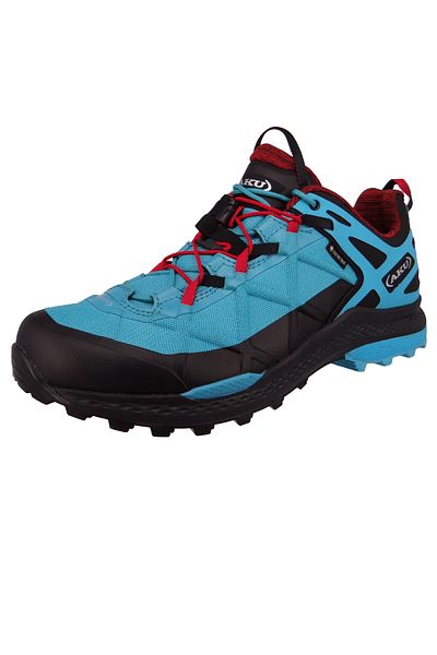 Aku Herren Halbschuhe Halbschuhe Wanderschuhe Winterschuhe Rocket DFS GTX 726 Blau 530 Türkis Textil/Sy